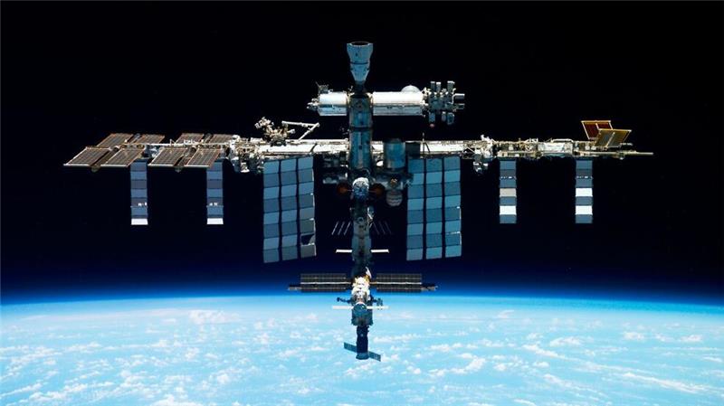 Auf der Internationalen Raumstation ISS forschen Menschen aus vielen Ländern gemeinsam. (Archivbild)