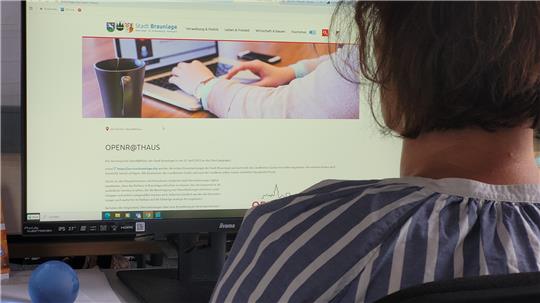 Auf der Internetseite der Stadt Braunlage ist das Serviceportal Open R@thaus bereits online.