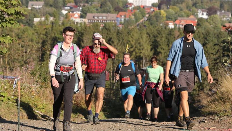 Auf der Marathon-Strecke galt es, rund 1000 Höhenmeter zu überwinden.