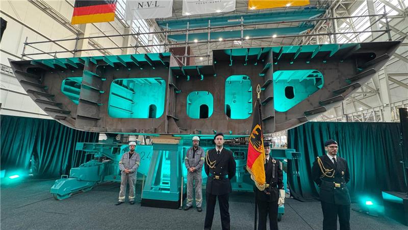 Auf der Peene-Werft in Wolgast ist die Kiellegung für neues Flottendienstboot erfolgt.