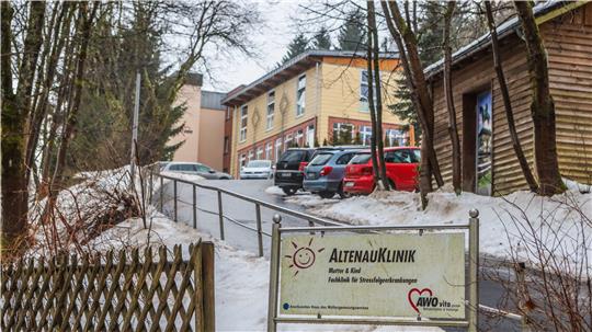 Die Mutter-Kind-Kurklinik in Altenau von außen.