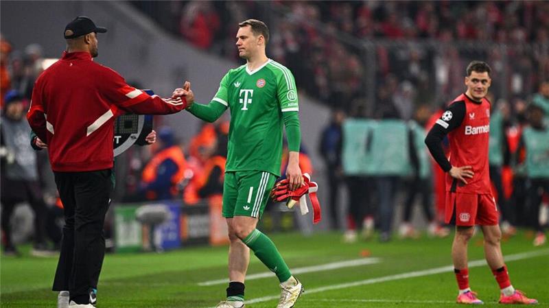 3:0 dahoam: Bayern-Machtdemonstration gegen Bayer Auf einmal ging es nicht mehr weiter für Neuer.