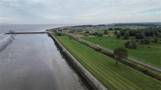 Wie die ersten Vorbereitungen für den Marinehafen laufen