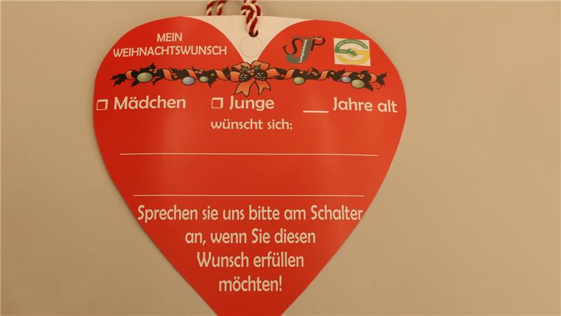Rote Herzen geben Platz für Langelsheimer Kinderwünsche Ein rotes Herz.
