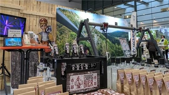 Auf verschiedenen Messen wirbt Harzventure für Bad Harzburg.