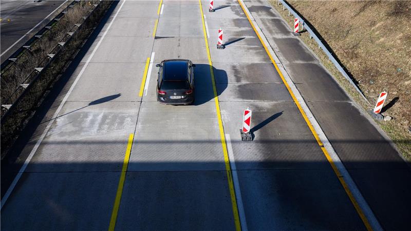 Aufgeschobene Arbeiten auf der A7 sorgen wohl nicht für eine insgesamt längere Bauzeit.