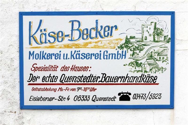 Der letzte Harzer Harz-Käse verschwindet Aus für Harzer Käse. An diesem Ort wird der letzte Harzer Käse verkauft. Foto: Matthias Bein