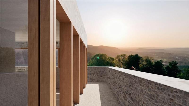Burgberg: So soll der neue Harzburg-Turm aussehen Aus gut 25 Metern Höhe soll sich eine tolle Aussicht auf die Stadt und das Harzvorland, aber auch auf die alte Burganlage bieten.