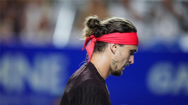 Melbourne wirkt nach: Zverev außer Form Aus im Achtelfinale von Acapulco: Alexander Zverev.