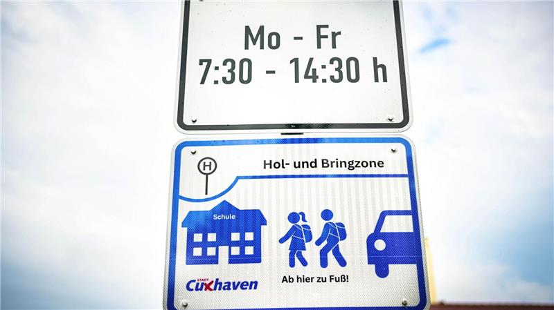 Ausgewiesene Hol- und Bringzonen werden von vielen Eltern ignoriert. 
