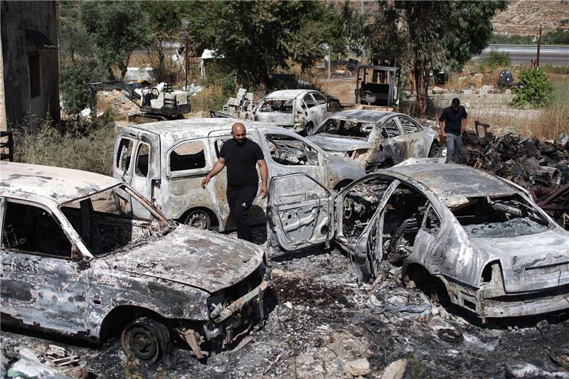 Drei Palästinenser bei israelischem Drohnenangriff getötet Ausschreitungen im Westjordanland haben zu Schäden geführt.