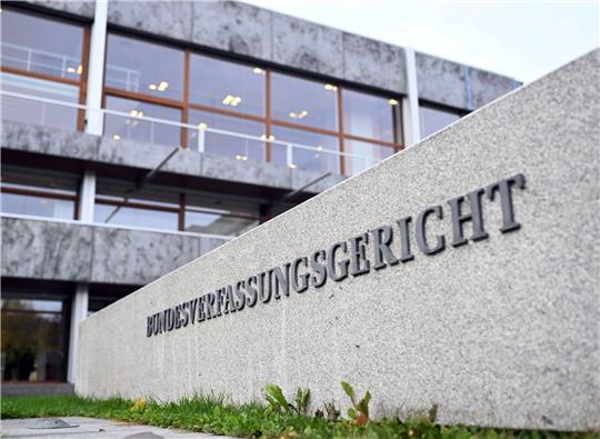 Aussenaufnahme des Bundesverfassungsgerichts.