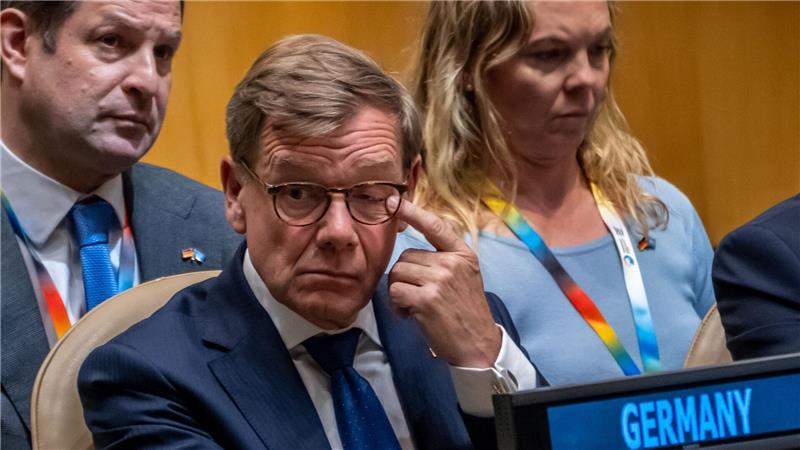 Deutschland scheitert krachend bei Wahl zu UN-Sicherheitsrat Außenminister Johann Wadephul (CDU) während der Verkündung des Wahlergebnisses für den UN-Sicherheitsrat in New York.