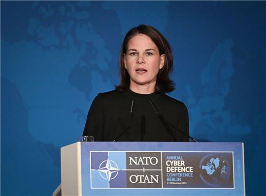 Außenministerin Baerbock über Ukraine-Hilfe: «Unsere Unterstützung wird gerade auch für das nächste Jahr massiv weiter ausgebaut werden».