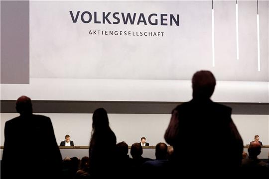 Außerordentliche Hauptversammlung dervVolkswagen AG.