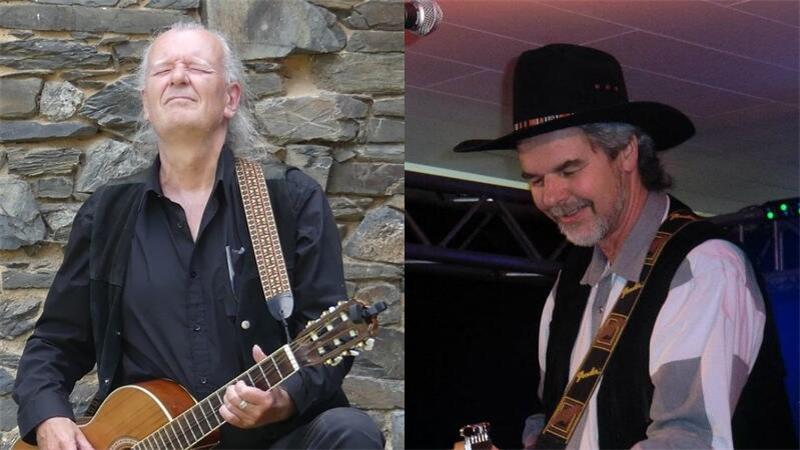 In Bad Harzburg steigt ein Weinfest: Das erwartet die Besucher Axel Dietsch (links) und Mick Diederich bilden das Duo Brocken Roller aus'm Harz.
