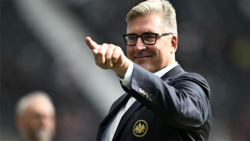 Eintracht Frankfurt und Sportchef Krösche trennen sich Axel Hellmann übernimmt vorerst die Aufgaben von Krösche. (Archivbild)