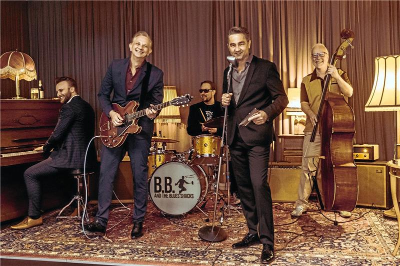 Am 1. Juni steigt die dritte Blues-Nacht im Zellerfelder Kurpark B.B. and the Bluesschacks sind der Headliner der Blues-Nacht. Foto: Privat