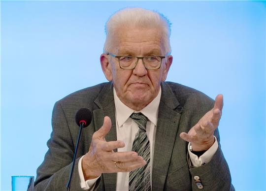 Baden-Württembergs Ministerpräsident Winfried Kretschmann.