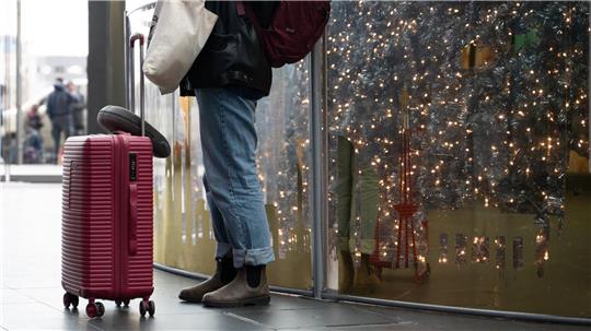 Bahn zufrieden: Über Weihnachten waren die Züge gut ausgelastet und ziemlich pünktlich. (Archivbild)