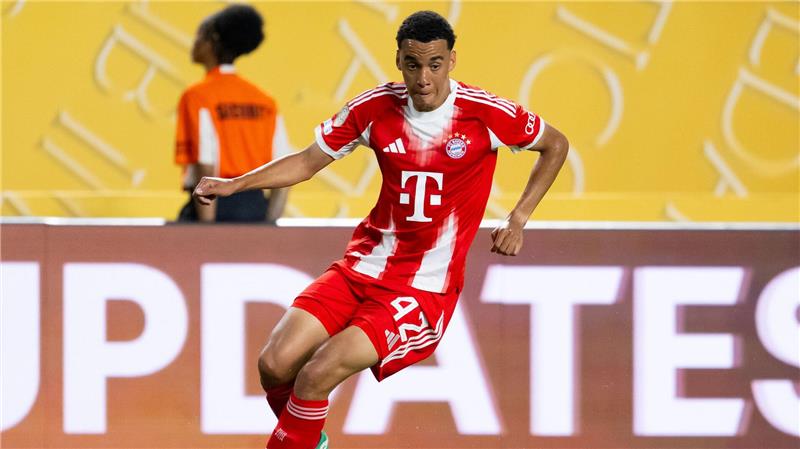 Der lange Musiala-Ausfall: „Das Ende ist in Sicht“ Bald wieder am Ball: Jamal Musiala. (Archivbild)