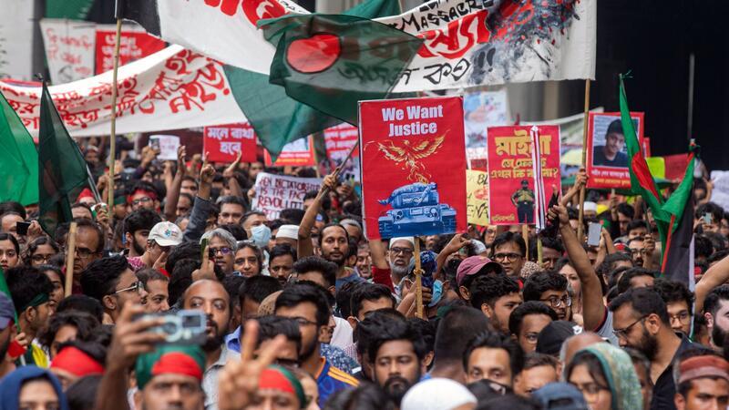 Bangladesch kommt nicht zur Ruhe.