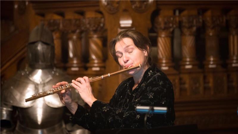 Bad Harzburger Lutherkirche wird 2025 mehrfach zum Konzerthaus Barbara Toppel ist am Ostermontag als Teil des Trios „Querflöte, Violine und Tasten“ zu Gast.