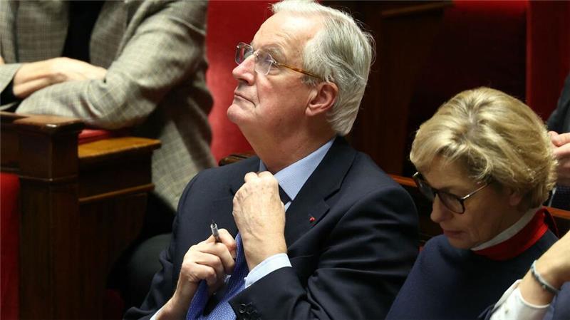 Macron in Politikkrise unter Druck - EU blickt nach Paris Barnier geht als Premier mit der kürzesten Amtszeit in die jüngere französische Geschichte ein. (Archivbild)