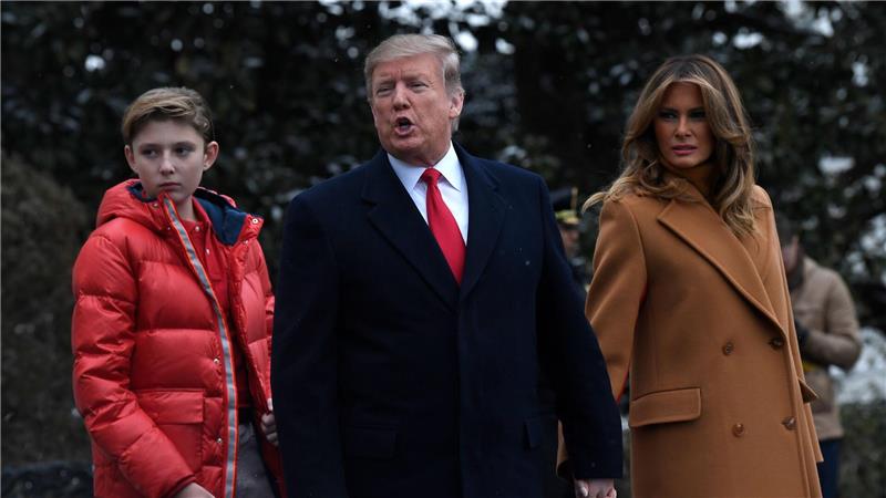 Präsidentensohn, Student, Berater: Das Rätsel Barron Trump Barron hat einen Teil seiner Kindheit im Weißen Haus verbracht. (Archivbild)