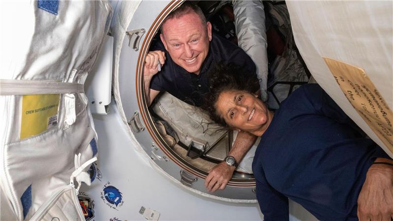 Barry Wilmore und Suni Williams gelten als erfahrene Astronauten. (Handout)