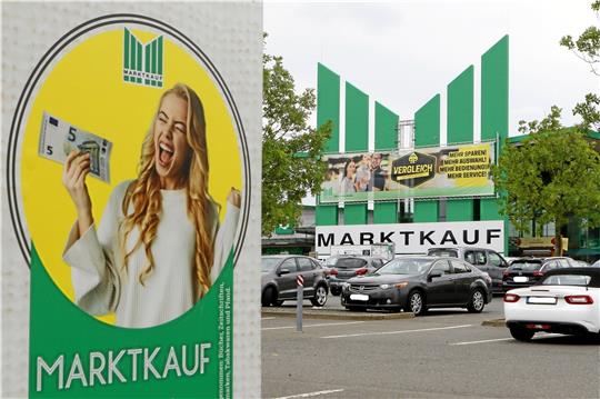Baßgeige-West: Wo jetzt noch der Marktkauf ist, will Kaufland einziehen.