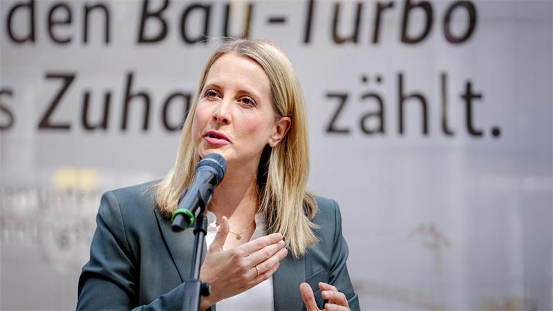 Bauministerin Hubertz will den Wohnungsbau beschleunigen. (Archivbild)