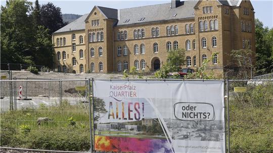 Heureka auf der Schlackenhalde Baustelle Pfalzquartier: Alles oder nichts?