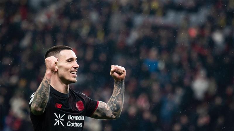 Bayer und Alejandro Grimaldo dürfen jubeln.