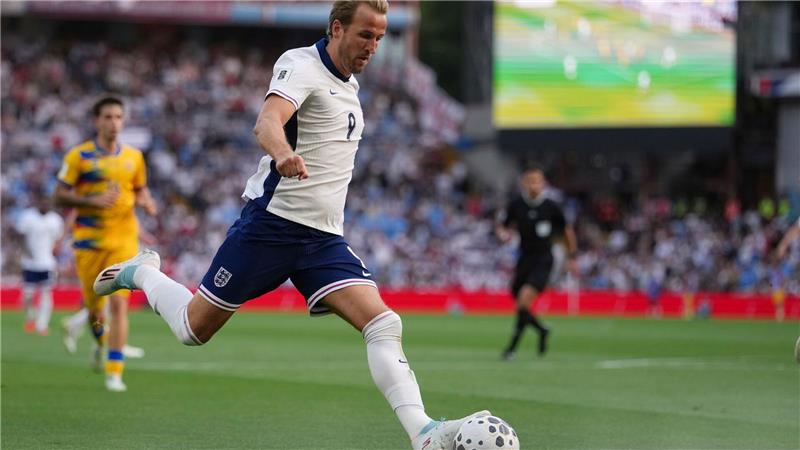 Bayern-Stürmer Harry Kane ist mit England auf WM-Kurs.
