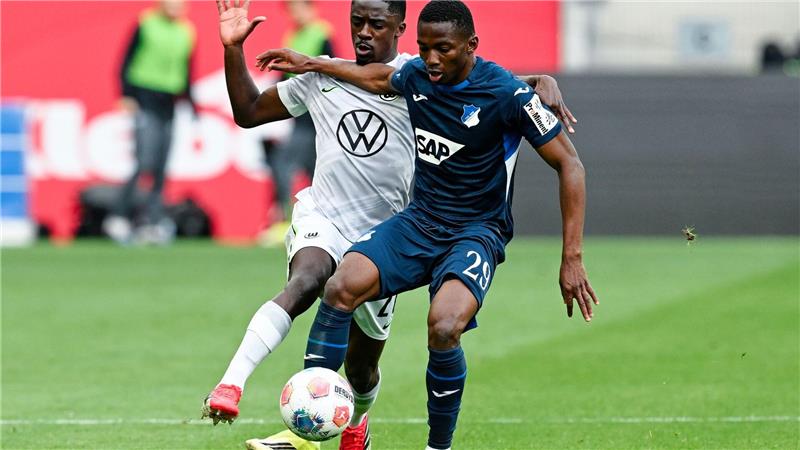 Bazoumane Touré (r) zählte zu den auffälligsten Hoffenheimern. 