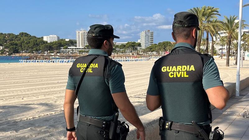 Beamte der Guardia Civil auf Mallorca (Archivfoto)
