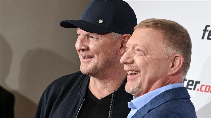 Bilder des Tages Becker und Effenberg gemeinsam im Hotel Adlon