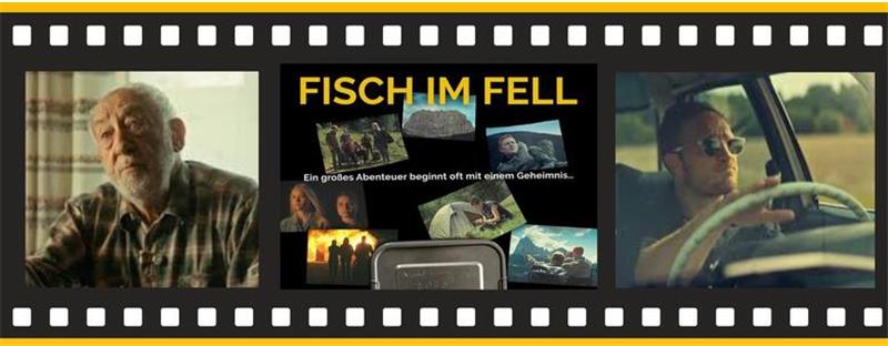 Im Bündheimer Jugendtreff kehrt der blanke Horror ein Bei „Fisch im Fell“ spielen auch Dieter Hallervorden (l.) und Frederick Lau (r.) mit.