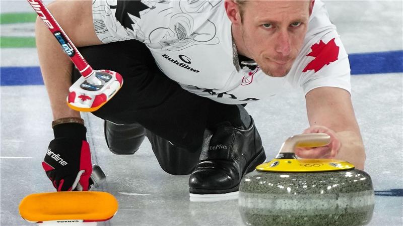 Bei Olympia im Fokus: der kanadische Curler Marc Kennedy. (Archivbild)