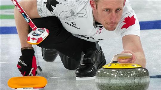 Bei Olympia im Fokus: der kanadische Curler Marc Kennedy. (Archivbild)