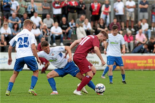 Bei Spiel SC 18 Harlingerode gegen den Goslarer SC 08 ist die Tribüne gut gefüllt. Foto: Gietemann
