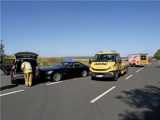 Bei dem Unfall wurden zwei Personen verletzt. Foto: Potthast