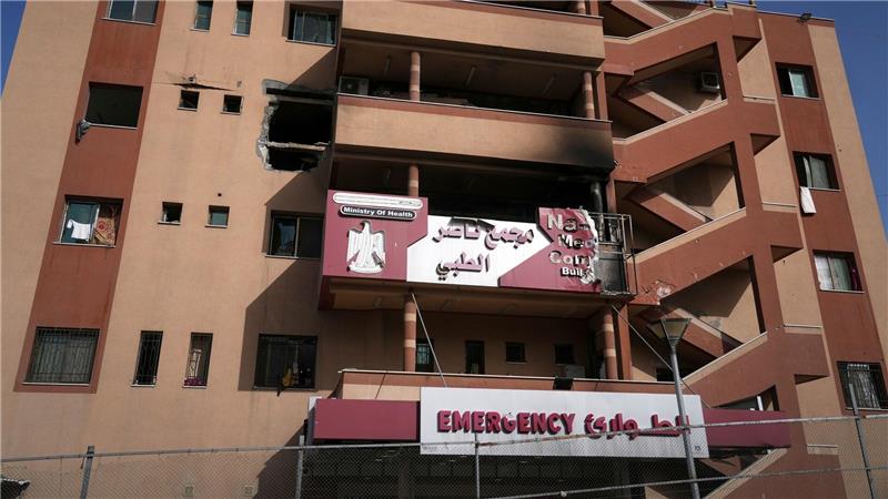 Netanjahu kündigt Gaza-Offensive „in kommenden Tagen“ an Bei dem nächtlichen Angriff wurde das Nasser-Krankenhaus in Chan Junis beschädigt.