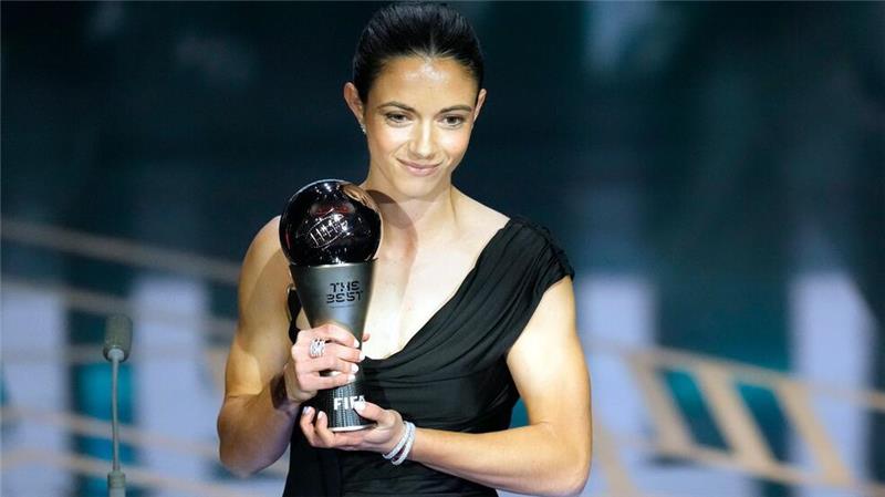 Bei den Frauen lag erneut Aitana Bonmatí vom FC Barcelona vorn.
