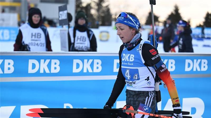 Auf die norwegische Art: Preuß zu Hause im Gelben Trikot Bei den Rennen in Oberhof lief es für die Ex-Weltmeisterin nicht wie gewünscht.