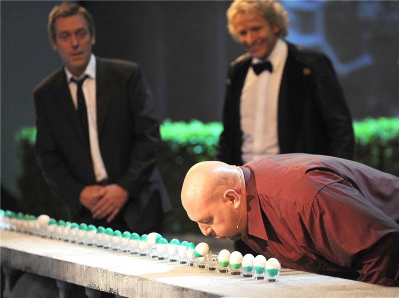 69 Wetten mit Autos: „Wetten, dass..?” in Zahlen Bei den «Wetten Dass..?»-Wetten kamen 898 Eier zum Einsatz. (Archivbild)
