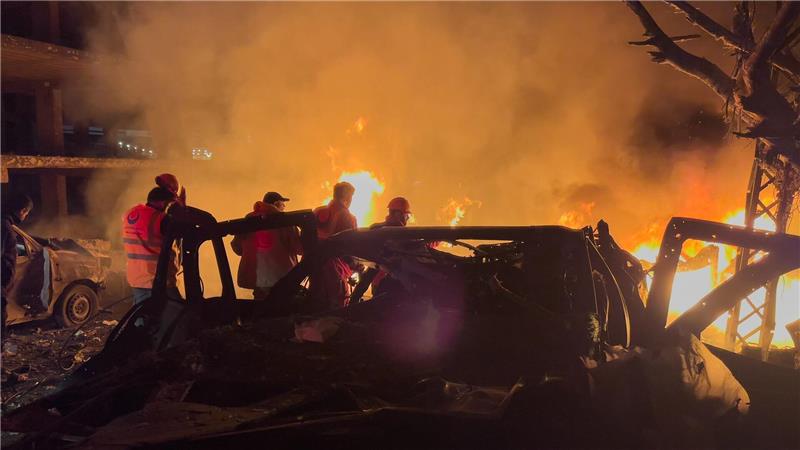 Bei den nächtlichen Angriffen Israels in Beirut kommt es zu Todesopfern. 