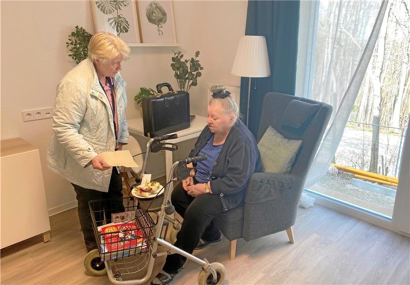 Bei der Einrichtungr arbeitet Mirabelle Care mit dem schwedischen Möbelhaus Ikea zusammen. Ein Musterzimmer ist in der Sophienhöhe schon entsprechend möbliert. Foto: Nachtweyh