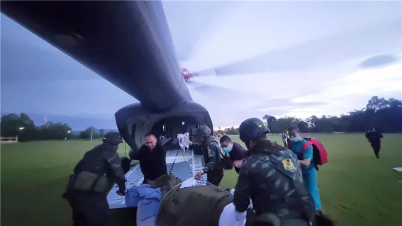 Schwere Kämpfe an Grenze zwischen Thailand und Kambodscha Bei der Explosion einer Landmine soll ein thailändischer Soldat ein Bein verloren haben. (Archivbild)